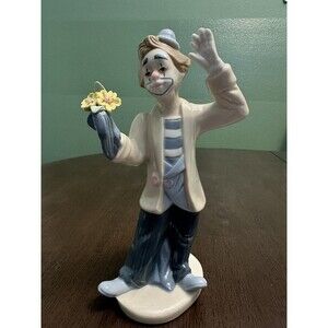 Vintage Paul Sebastian 1993 DESAKO, FEELINGS, CLOWN Magician Porcelain Figurine
